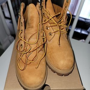 Timberland double sole boots
